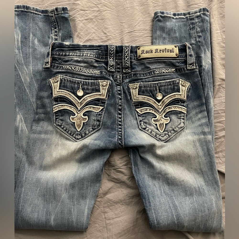 Womens rock revival jeans size 27x31